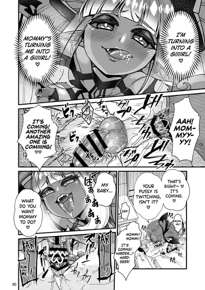 Futanari Devil Mama no Mesu ni Naru | I Became a Dickgirl Devil Mama's Bitch