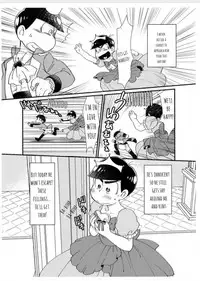 (Osoroi no Koi dakara 2) [MatsuCha. (Maccha)] Ouji-sama! Chou Nigete! | Prince! Hurry and Run! (Osomatsu-san) [English]
