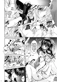 (C78) [UNIYA (Shinonome Ryu)] Marisa, Mushrooms, and Fiendish Miko (Touhou Project) [English] {pesu}