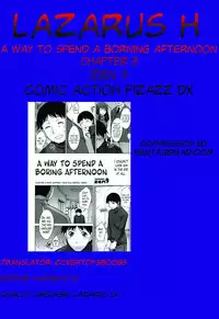 [Zen9] Taikutsu na Gogo no Sugoshikata | A Way to Spend a Boring Afternoon [English] [Lazarus H]