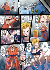 [Yuzuponz (Rikka Kai)] 18-gou Sei Dorei Keikaku -Bulma to Krilin no Kyoubou de 18-gou ga Ochiru Made- (Dragon Ball Z) [English] [Digital]