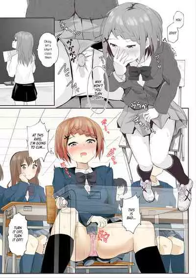 Jugyouchuu ni RemoCon Rotor Tsukerareta Okaeshi ni Kousoku Les Sex Suru Hanashi | A Story About Tied Up Lesbian Sex in Return for Vibrator Play in the Middle of Class