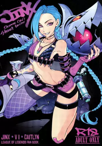 JINX Come On! Shoot Faster (League of Legends) English [Turtle.Fish.Paint (Hirame Sensei)] [[HerpaDerpMan] [Colorized] [Decensored] TeenSpiritHentai