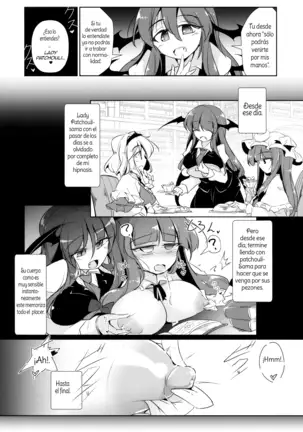 PatchouKoa Nyuuetsu Shujuu Gyakutenda spanish