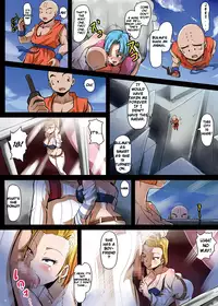 [Yuzuponz (Rikka Kai)] 18-gou Sei Dorei Keikaku -Bulma to Krilin no Kyoubou de 18-gou ga Ochiru Made- (Dragon Ball Z) [English] [Digital]