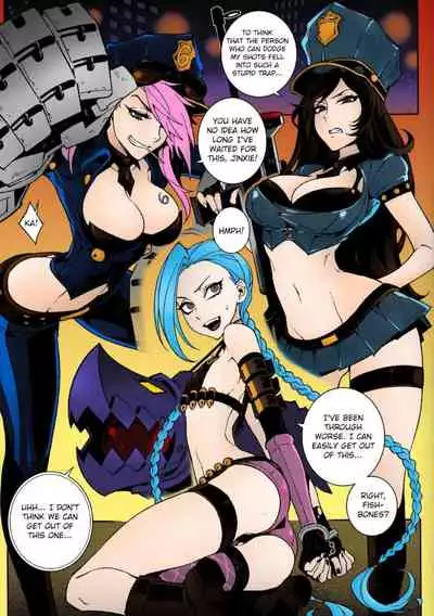 JINX Come On! Shoot Faster (League of Legends) English [Turtle.Fish.Paint (Hirame Sensei)] [[HerpaDerpMan] [Colorized] [Decensored] TeenSpiritHentai