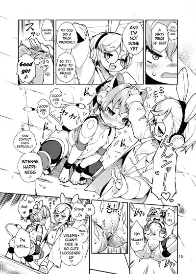 [Nanamehan (Hansharu)] Soujuu no Valerie Inu Pet-ka Kaizou Keikaku | The Plot to Remodel Twin-Gun Valerie into a Pet Dog [Digital] [English] [Pangean]