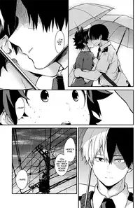 (Douyara Deban no Youda! 10) [Kyujitsusyukkin (Chikaya)] Love Me Tender 3 (Boku no Hero Academia) [English] [Casual Scans]