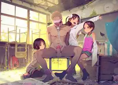 Tiny Evil 5 Part 2 - 淫魔少女３人におちんちん遊ばれる本 (Original Size, No Text)