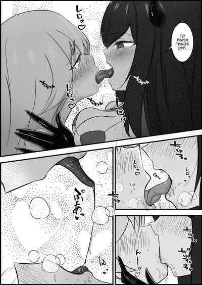 [Lilium (Aiga)] Inma ni Yoru Yuri Bouryoku Renzoku Zecchou de Ochiru ~Shitatteita Hito ga Succubus deshita~ | Successive Orgasms at the Hands of a Sapphic Succubus [English] [IXIA WORKS]