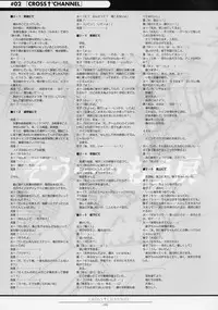 CROSS†CHANNEL Official Setting Materials