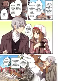 [Ajisaidenden (Kawakami Rokkaku, Takanashi Rei)] Wacchi to Nyohhira Bon FULL COLOR DL Omake (Spice and Wolf) [English] {shippoTranslations} [Digital]