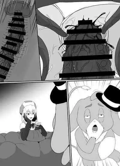 Mesugaki Mahou Shoujo wa Daikkirai na Zako Youma ni Karada o Torikomareta node Kankaku Shadan no Mahou o Tsukatte Asa made Taeru