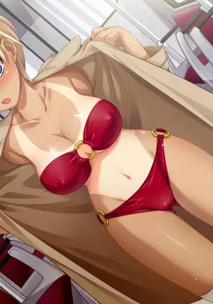 "Gyaku Chikan Syoujo Rika" Serifu Tsuki CG-shuu~Bikini Hen~