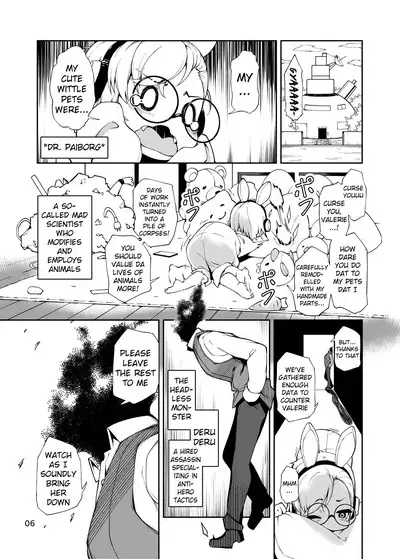 [Nanamehan (Hansharu)] Soujuu no Valerie Inu Pet-ka Kaizou Keikaku | The Plot to Remodel Twin-Gun Valerie into a Pet Dog [Digital] [English] [Pangean]