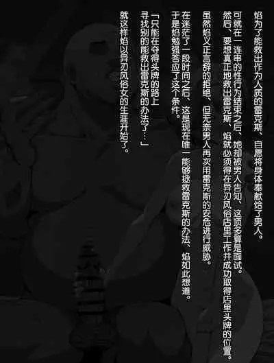 Torawareta Rex o Kaihou suru Jouken to shite Blade Fuuzoku de No.1 Jou o Mezasu Homura