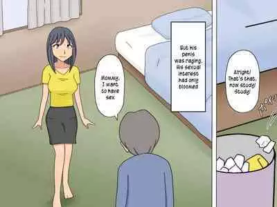 Benkyou yori mo Mama to no Sex ga Daiji | Sex with mommy is more important than studying