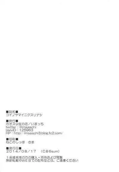 Koi no Yamai ni Kusuri Nashi | 得了愛情的病無藥可解