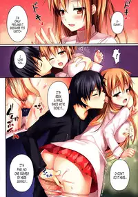 (FF24) [TwinBox (Sousouman, Hanahanamaki)] Niizuma to Issho - 新娘修行 (Sword Art Online) [English] [EHCOVE]