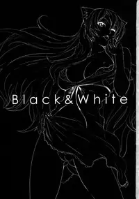(C77) [Manga Super (Nekoi Mie)] Black & White (Bakemonogatari) [English] [darknight]