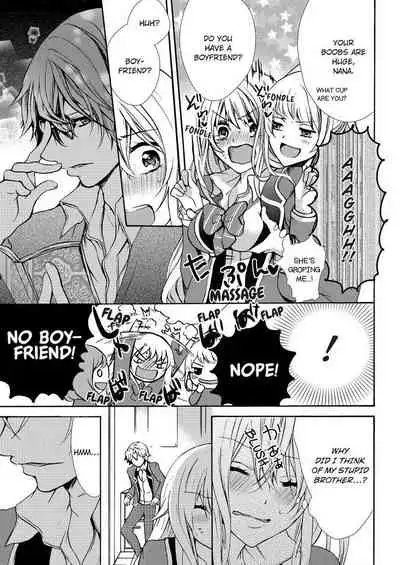 [Maguro Ouji] Nyota Ecchi. ~Ore, Onna no Karada de Gikei ni Zuppori Hamattemasu~ | Female Pleasure. ~I Turned into a Girl and Now I'm Addicted to My Step-Brother~ [English] [Digital]