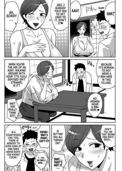 Jibun no Bakunyuu Body ga Eroito Omottenai Inaka no Obasan ni Hatsujou Shite Shimatta Boku | I Fucked My Aunt from the Countryside, Who didn't Think Her Huge Tits and Body were Lewd