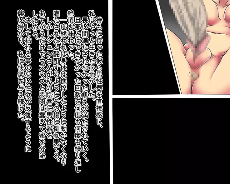 Netorare Video Letter ~ Hobo chin houkei no danna o motsu shufu ga yari chin ni netorareru ~