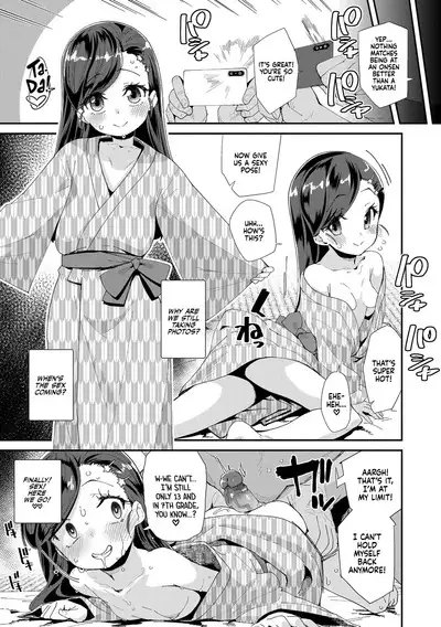 [Maeshima Ryou] Uraaka Yatteru Nonomi-chan -Koshitsu Onsen Dosukebe Gasshuku- | Nonomi-chan's Secret Account -Naughty Trip to a Private Onsen- (Kimi wa Oji-san to Sex suru Tame ni Umarete kitan da yo) [English] [Xzosk] [Decensored] [Digital]
