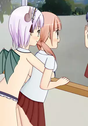 Futanari Akuma to Joshikousei ga Himitsu no Keiyaku de H na Mainichi