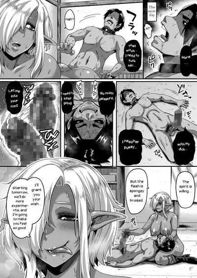 Isekai Tensei shite Yarichin Yuusha ni Natta Ore ga, Chimajo Elf ni Sakusei Saremakutta Hanashi | The Hero That Was Milked By A Promiscuous Dark Elf