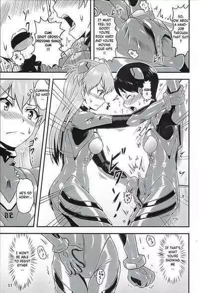 (Pitaket) [Isurusdo (Aozame Takao)] Plugsuit Josou ja Nai to...! RED | Is that plugsuit cross-dressing...!? (Neon Genesis Evangelion) [English] [KM_42]