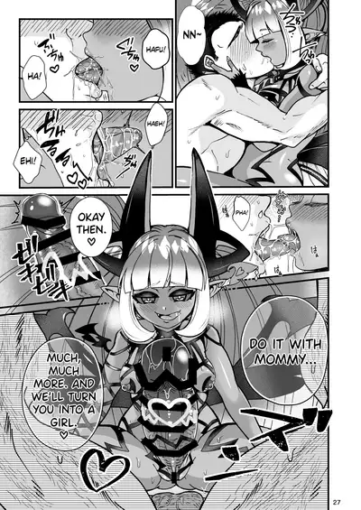 Futanari Devil Mama no Mesu ni Naru | I Became a Dickgirl Devil Mama's Bitch