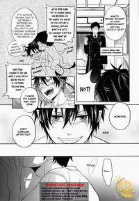 (C81) [FIZZCODE (Satonishi)] Niisan ga Peropero (Ao no Exorcist) [English]