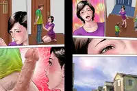 [Milf Shobou] Shucchou Suru Otou-san Choukyou Sareru Okaa-san