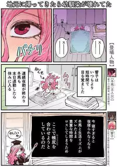 Jimoto ni Kaettekitara Osananajimi ga Kowareteta