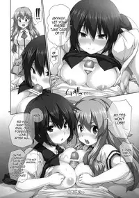 (COMIC1☆4) [Hikakuteki Simple na Panty (Imonade Ryouchou)] Chichi to Bust to Oppaichuu 2 | Titties, Busts and Bigger Racks 2 (Baka to Test to Shoukanjuu) [English] =LWB=