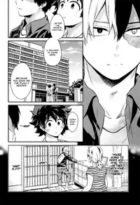 (Douyara Deban no Youda! 10) [Kyujitsusyukkin (Chikaya)] Love Me Tender 3 (Boku no Hero Academia) [English] [Casual Scans]