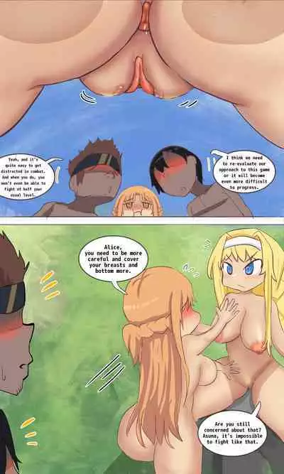 [质yitiaomiao] A SAO game where you can't equip costumes [English][Decensored](Ongoing)