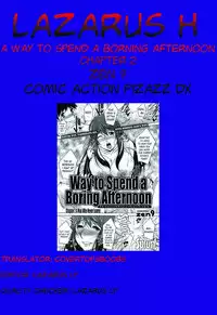 [Zen9] Taikutsu na Gogo no Sugoshikata Ch. 1-8 | A Way to Spend a Boring Afternoon Ch. 1-8 [English] [Lazarus H]