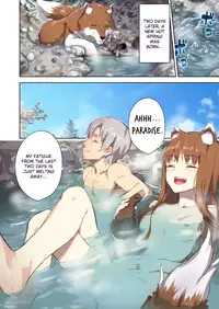 [Ajisaidenden (Kawakami Rokkaku, Takanashi Rei)] Wacchi to Nyohhira Bon FULL COLOR DL Omake (Spice and Wolf) [English] {shippoTranslations} [Digital]