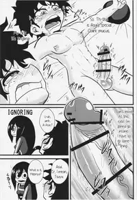(C87) [Tokyo Tsunamushi Land (Tsunamushi)] Tsuyu-chan to! Ganbare tte Kanji no Dex | Tsuyu and! Some Do-Your-Best DEKX (My Hero Academia) [English] [Justice Translations]