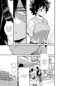 (Douyara Deban no Youda! 10) [Kyujitsusyukkin (Chikaya)] Love Me Tender 3 (Boku no Hero Academia) [English] [Casual Scans]