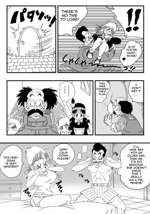Oolong also misleads Bulma!