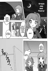 (Geinoujin wa Card ga Inochi! 8) [Ugokuna Yakkyoku (ababari)] Kokoro no Doukasen (Aikatsu!) [English] [Lazy Lily]