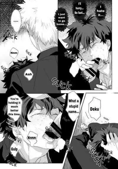 [Uso Pyon (Teri-chan Mi)] Hidoi yo Kacchan | Kacchan is terrible (Boku no Hero Academia) [English] [SpookyLatte] [Digital]