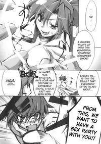 (C73) [Sakura Zousui (Narumi Suzune)] Yoko no Chichi wo Momishidaku Hon (Tengen Toppa Gurren Lagann) [English]