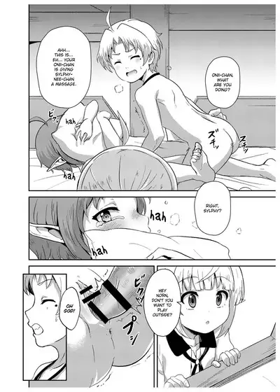 [Mugen Kouya (Fuyumi Ikki)] Sylphy no Timeline ni Nattara -Honki Dasu- | Sylphy's Timeline (Mushoku Tensei ~Isekai Ittara Honki Dasu~) [English] [Digital] [Saki-Kotowari]