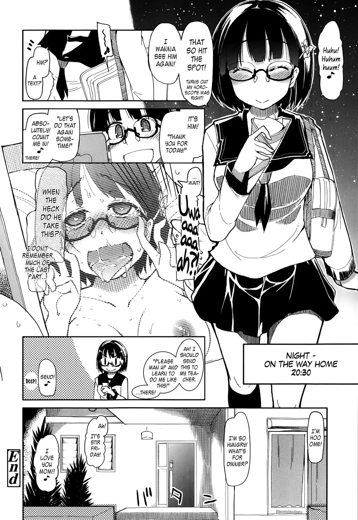The Very Normal Day of a Very Normal High School Girl