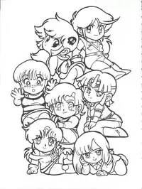 [Philippiana Honpo (Various)] Toppatsu Yamaizuki Bishoujo Hon 3 (Gundam ZZ, Gall Force, Elf 17)