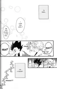[At Mark (Various)] LOVE ME (Hunter x Hunter) [English] [HXH-Doujinshilivejournal]